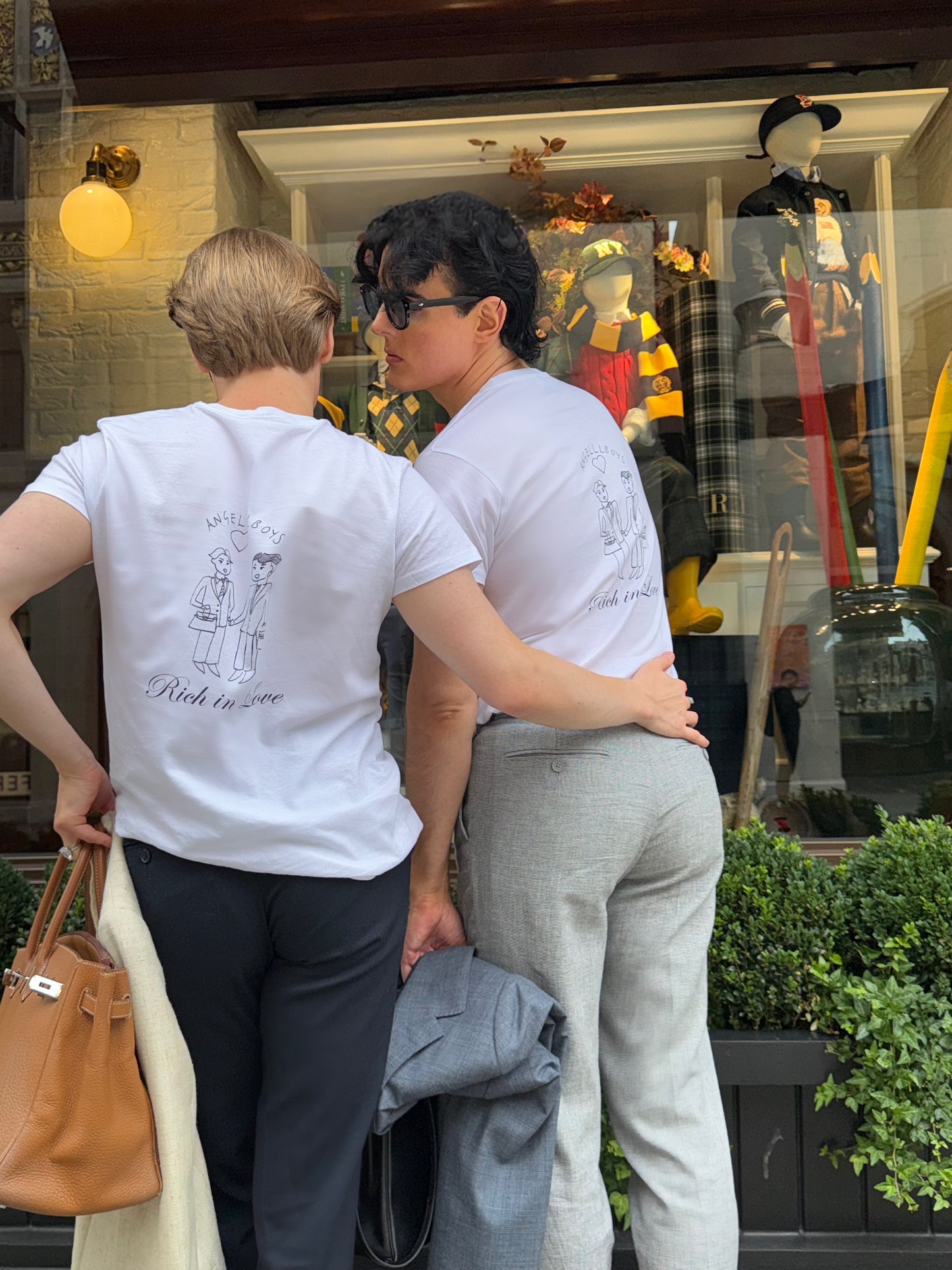 The ANGELLLBOYS Elegant T-Shirt — For Everybody in Angelic White