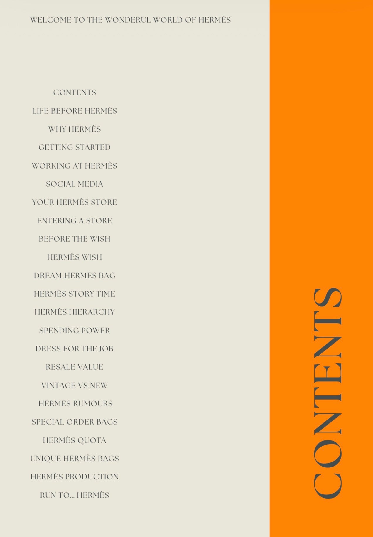 Book: Our handwritten Beginners Guide to Hermès and How Score Your Dream Bag PDF (this is a 64 page ebook and on checkout, the PDF file will be sent straight to your e-mail)