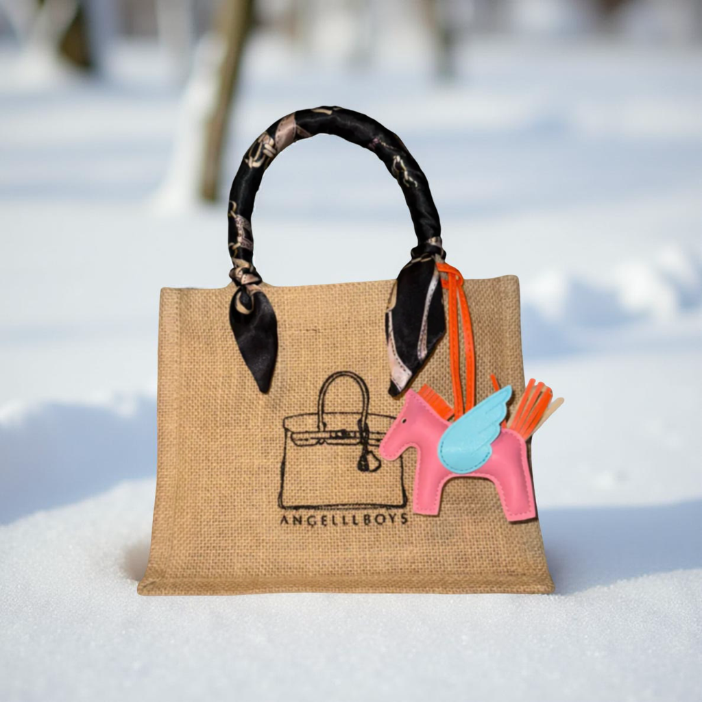 Bundle Deal: Mini Boyfriend Tote in Natural (3pcs):