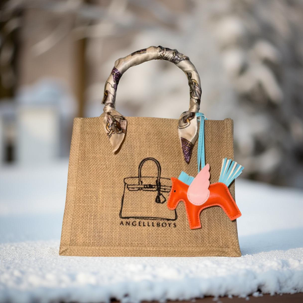 Bundle Deal: Mini Boyfriend Tote in Natural (3pcs):