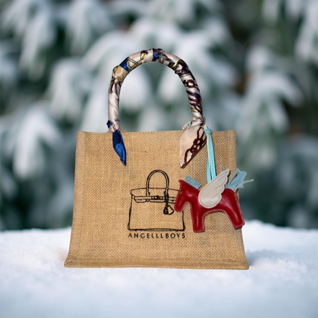 Bundle Deal: Mini Boyfriend Tote in Natural (3pcs):