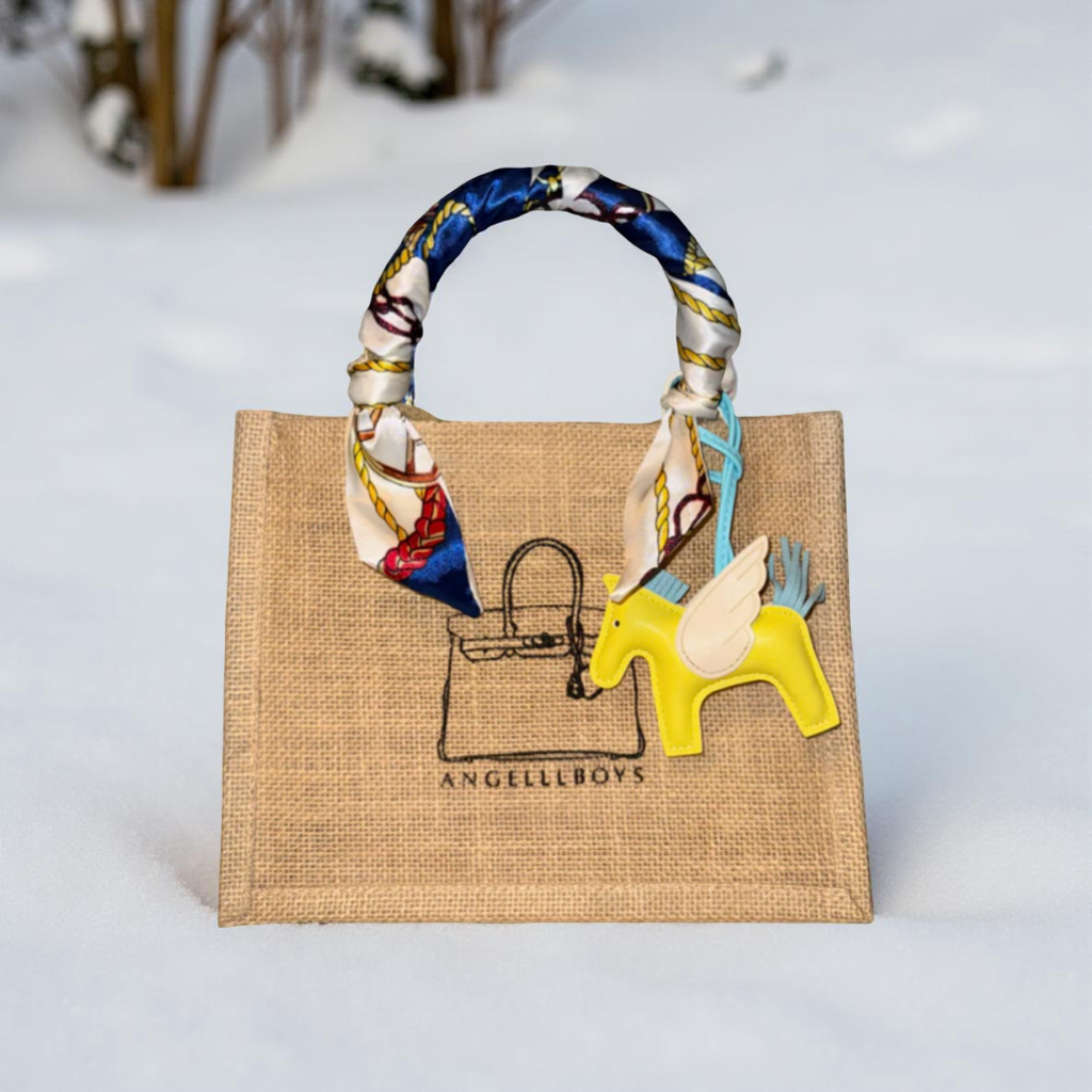 Bundle Deal: Mini Boyfriend Tote in Natural (3pcs):