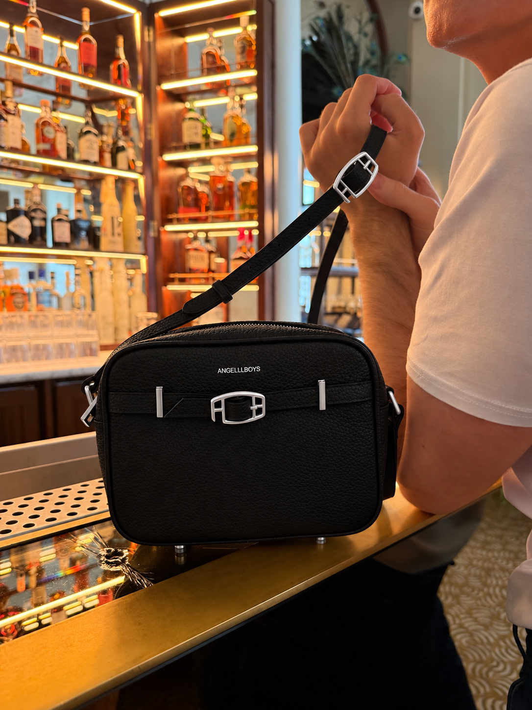 Pre-order: The Mini Boyfriend Bag with Palladium Hardware