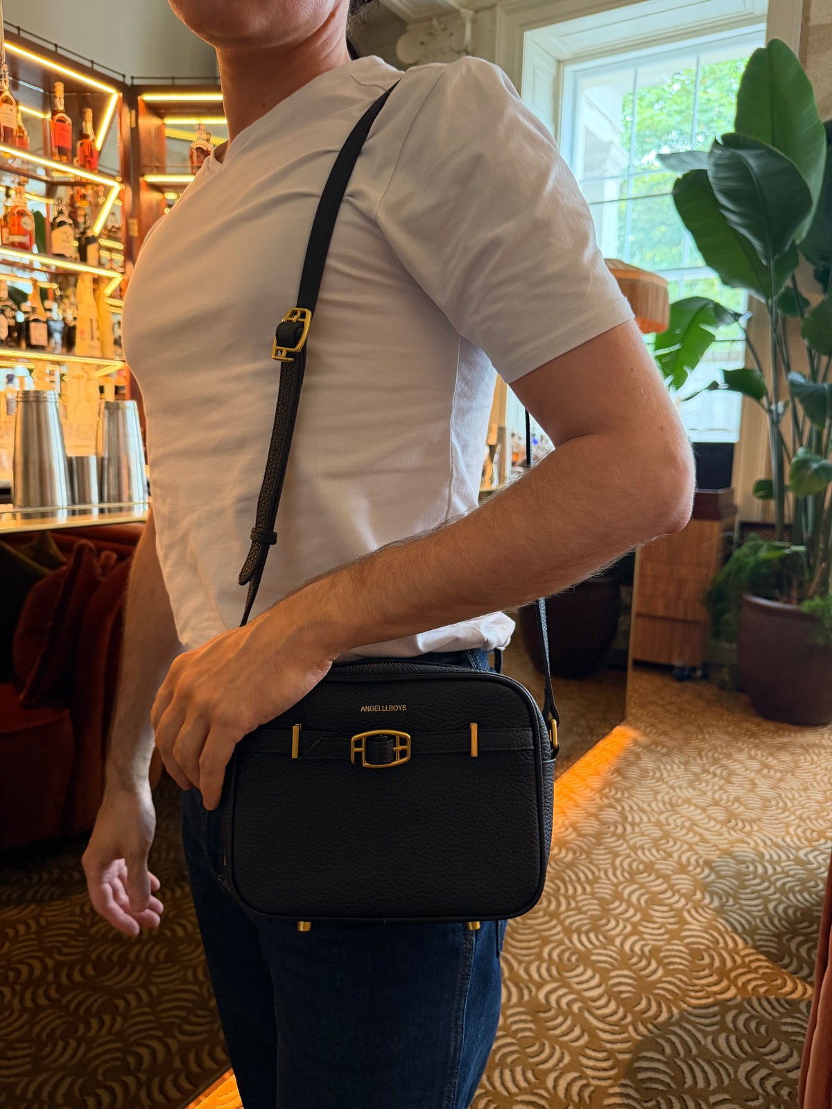 Pre-order: The Mini Boyfriend Bag with Gold Hardware