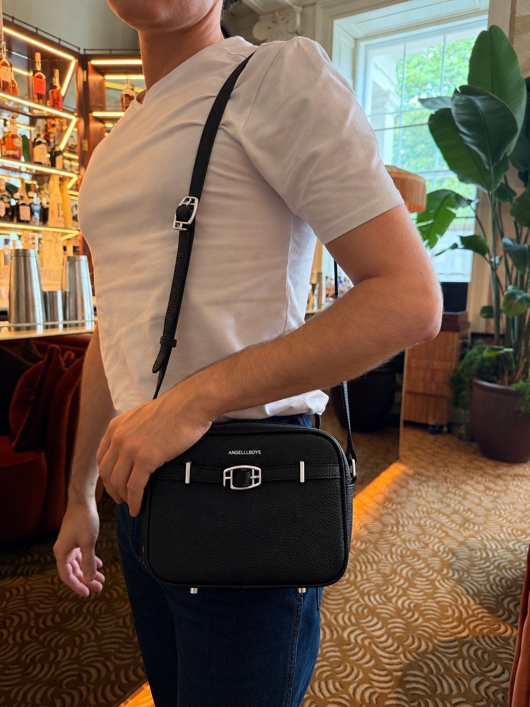Pre-order: The Mini Boyfriend Bag with Palladium Hardware