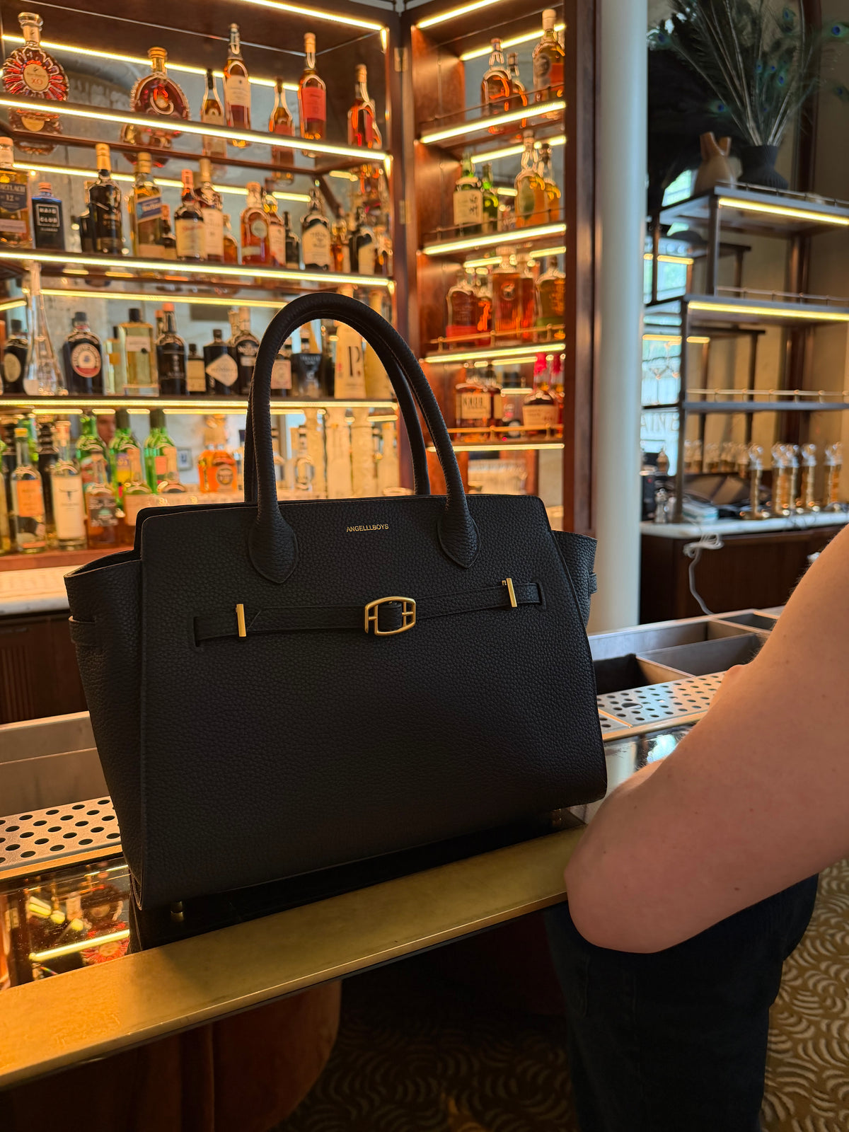 Pre-order: The Boyfriend Bag with Gold Hardware