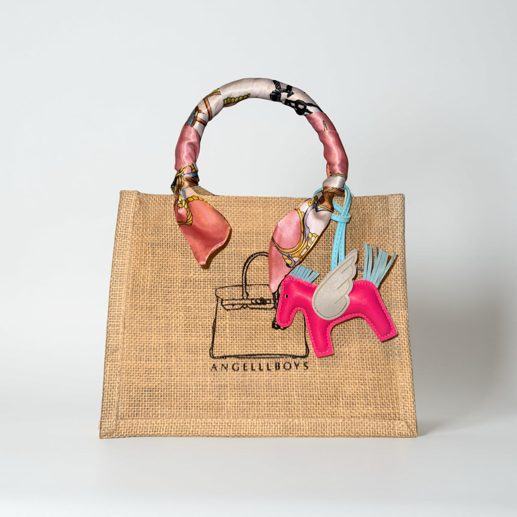 Bundle Deal: Mini Boyfriend Tote in Natural (3pcs):