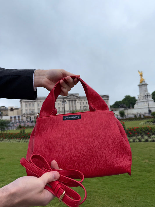 The Buckingham Bag in British Rose