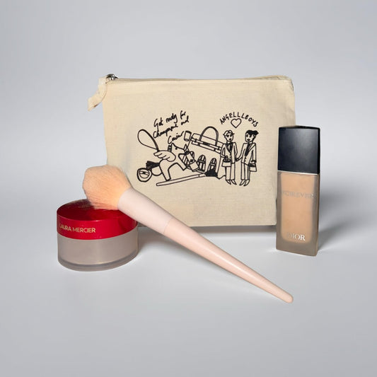 Get Ready for Champagne and Caviar Make-up & Travel Bag