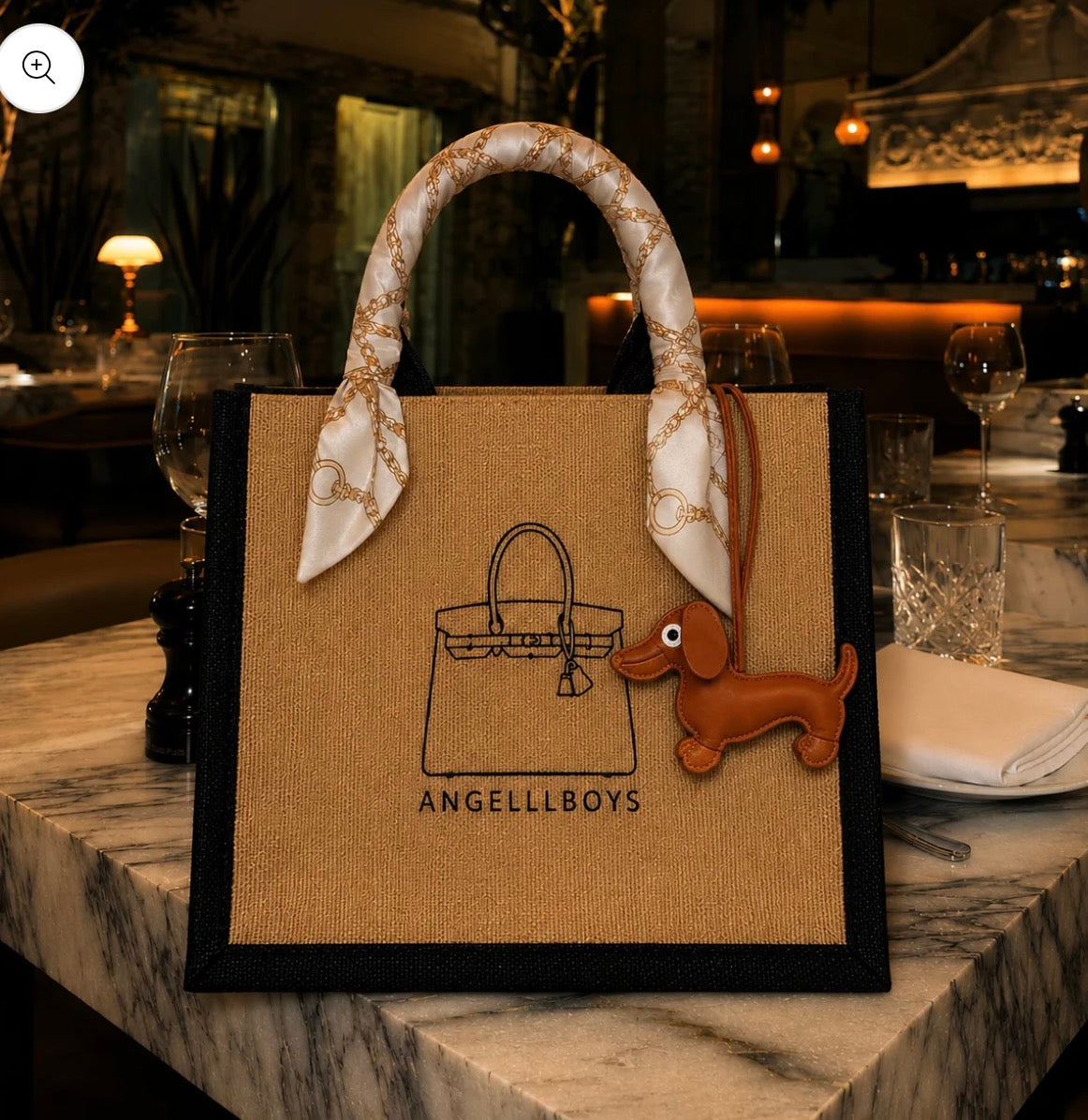 Bundle Deal: The Mini Boyfriend with Twilly and Dog Charm: (3pcs)