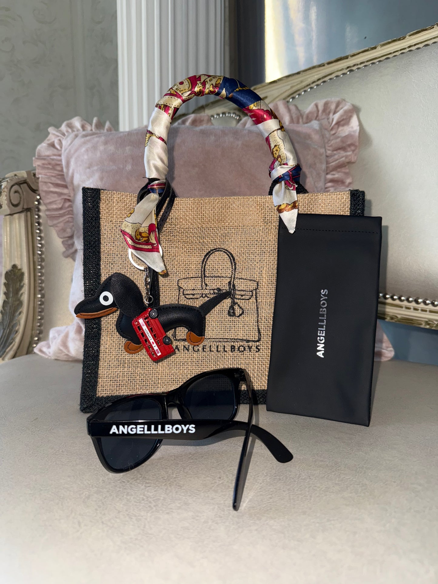 BUNDLE DEALS: Mini Boyfriend Tote in Natural (3pcs)