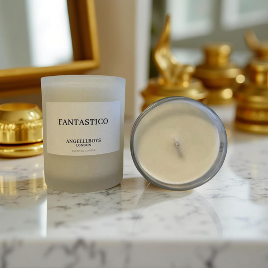 FANTASTICO:                              Scented Candle with beautiful Black Pomegranate