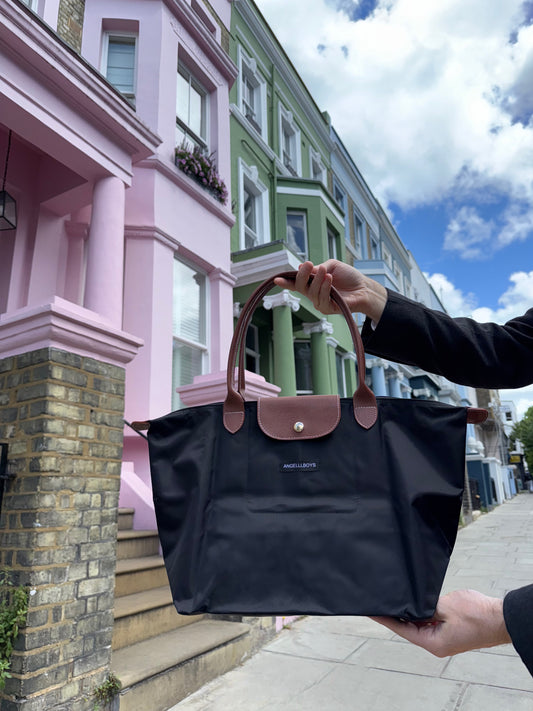 The Notting Hill Foldable Tote in British Midnight