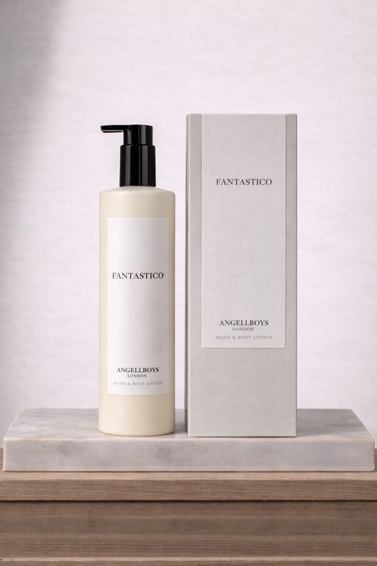 Fantastico Velvet Hand and Body Lotion in Black Pomegranate