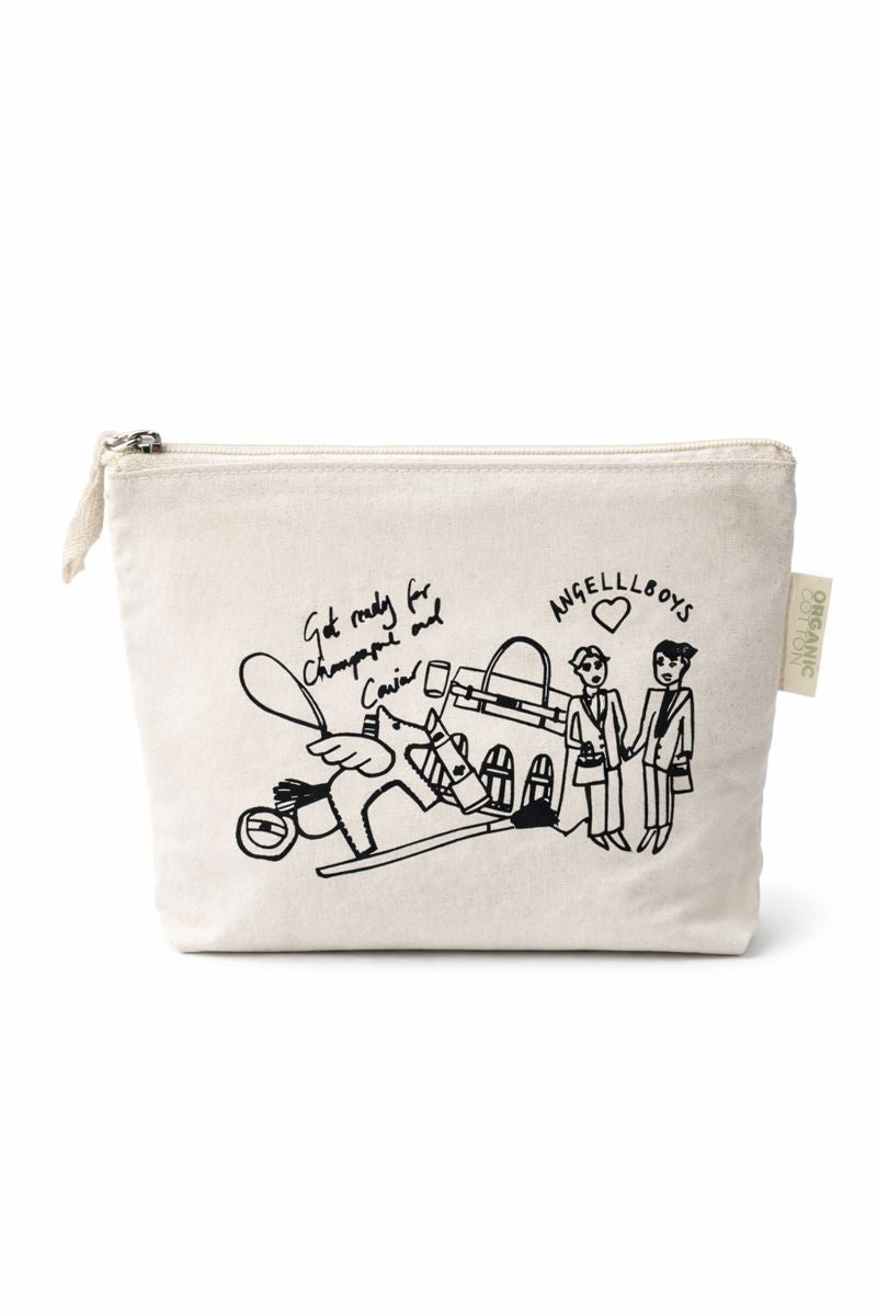 Get Ready for Champagne and Caviar Make-up & Travel Bag