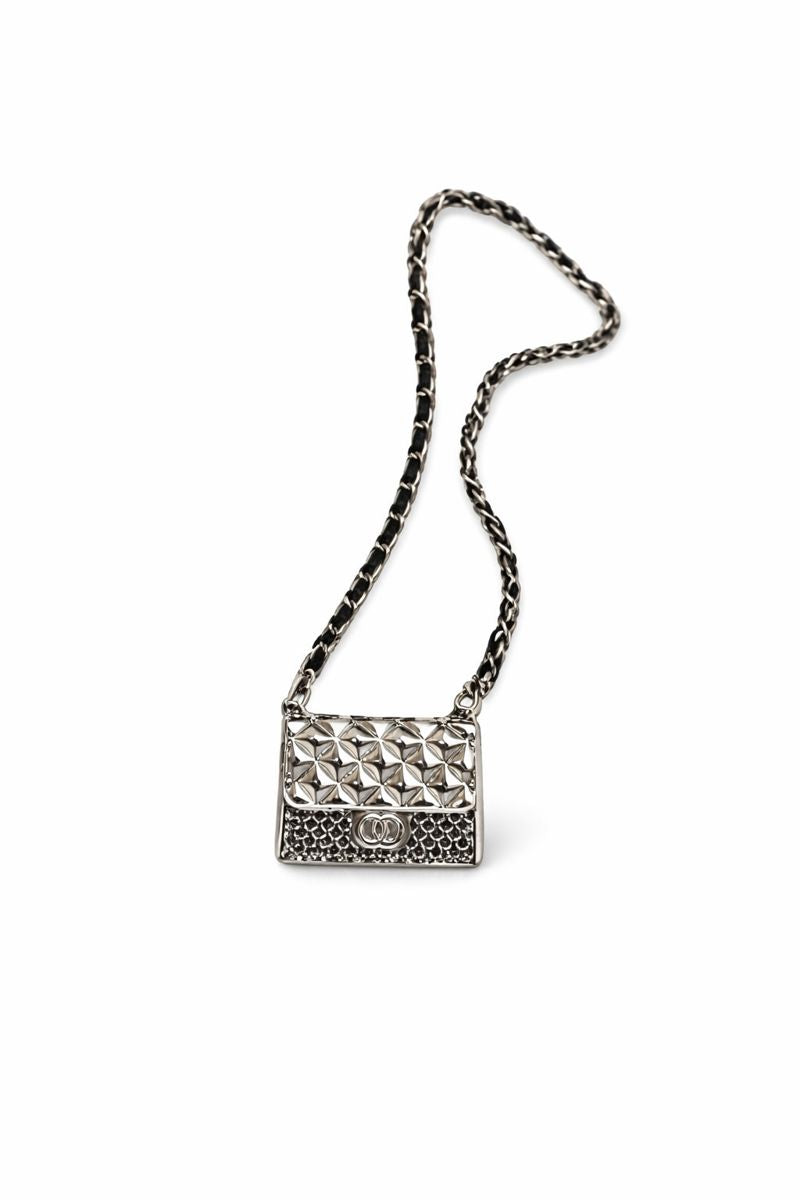The Secret Locket Bag in Silver