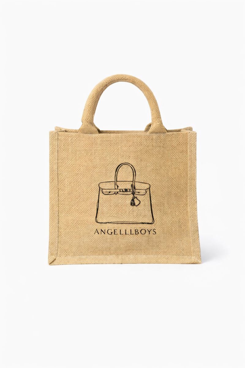 Mini Boyfriend Tote in Natural