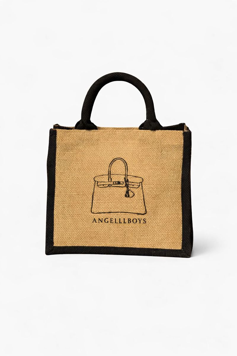 Mini Boyfriend Tote in Black