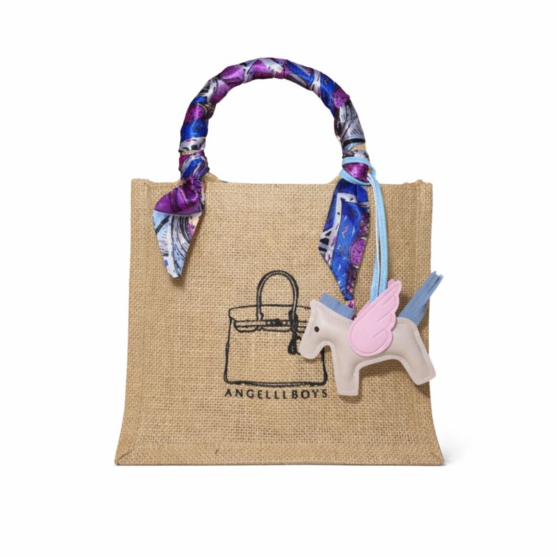 Bundle Deal: Mini Boyfriend Tote in Natural (3pcs):