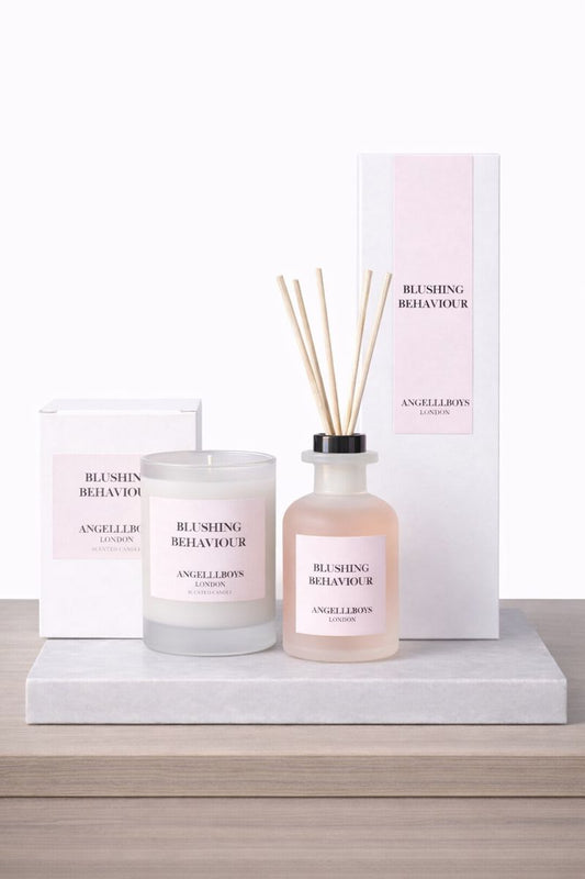 The “My House Woke Up Rich” Duo in Blushing Behaviour (Amber and Fig)