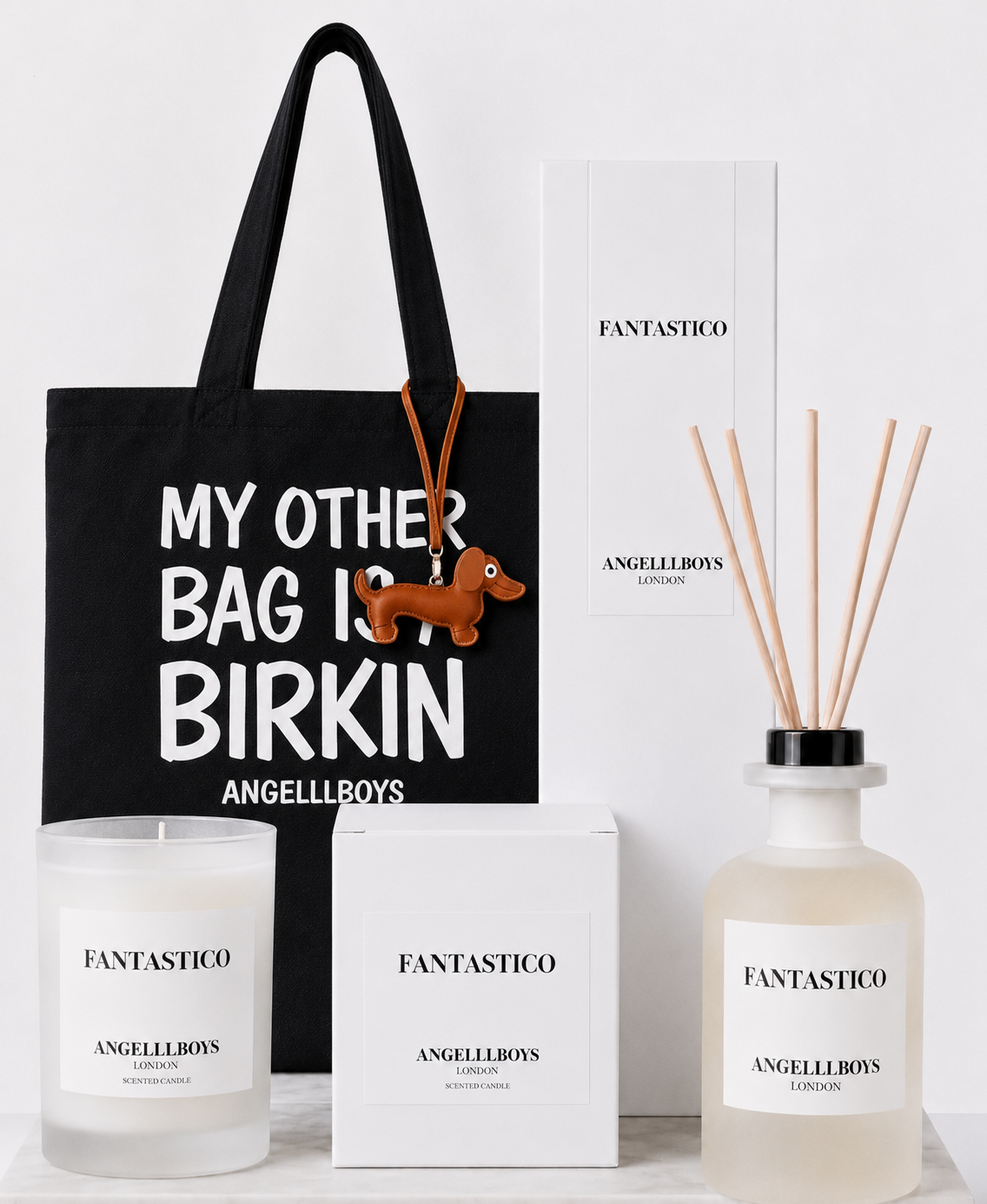 The Comfy Cosy Duo in FANTASTICO (Black Pomegranate)