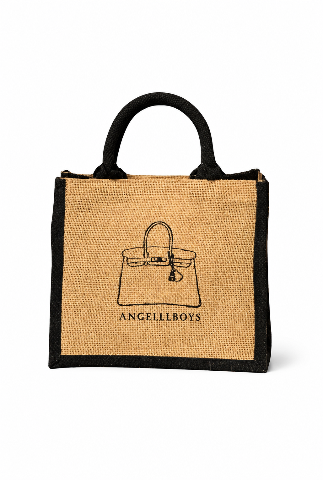 Mini Boyfriend Tote in Black