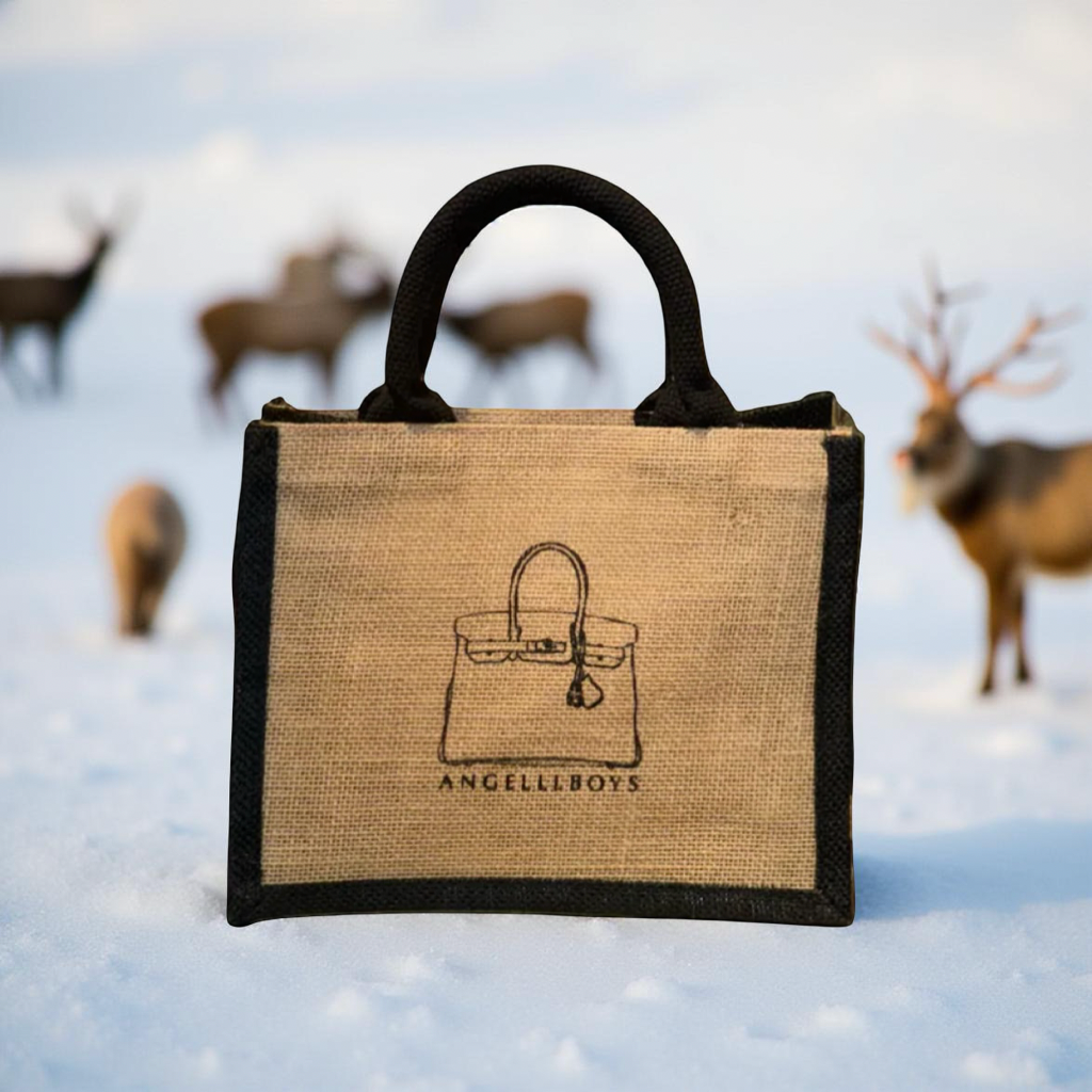 Mini Boyfriend Tote in Natural