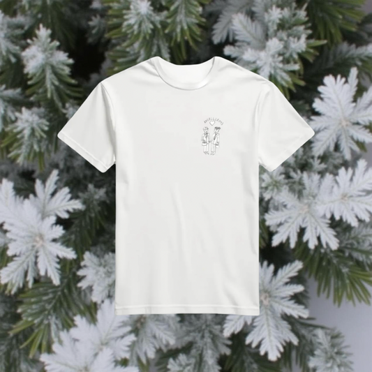 The ANGELLLBOYS Elegant T-Shirt — For Everybody in Angelic White