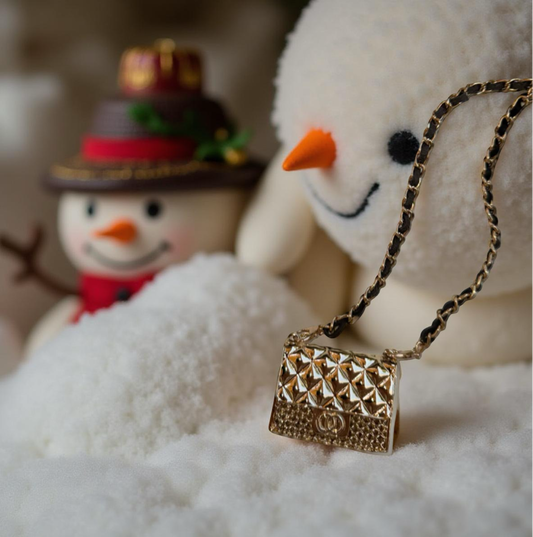 The Secret Locket Bag in Gold