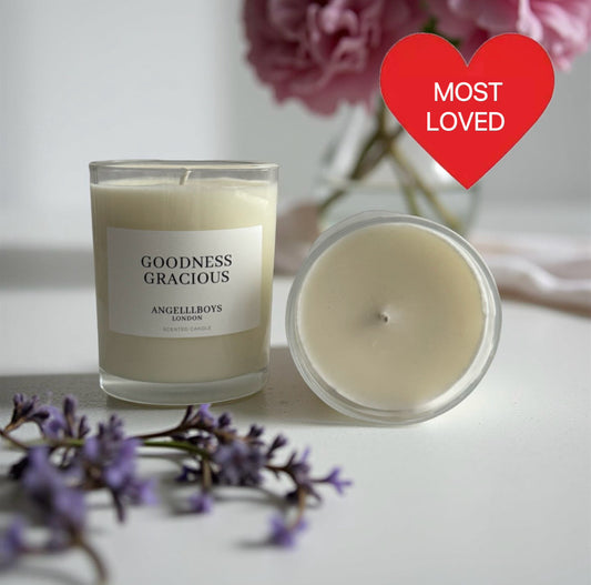 GOODNESS GRACIOUS: Scented Candle with Lavender and Geranium